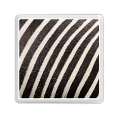 Zebra Zebra Pattern Zebra Fur Zebra Print Strip Memory Card Reader (square) by Azkajaya