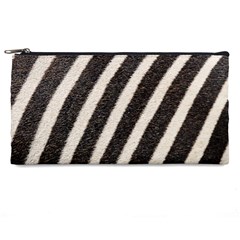 Zebra Zebra Pattern Zebra Fur Zebra Print Strip Pencil Case by Azkajaya