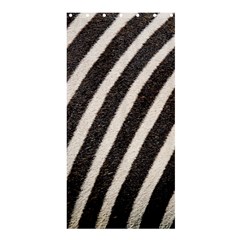 Zebra Zebra Pattern Zebra Fur Zebra Print Strip Shower Curtain 36  X 72  (stall)  by Azkajaya