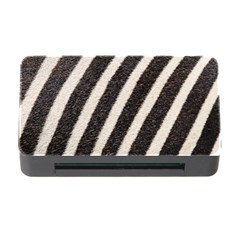 Zebra Zebra Pattern Zebra Fur Zebra Print Strip Memory Card Reader With Cf by Azkajaya