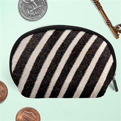 Zebra Zebra Pattern Zebra Fur Zebra Print Strip Accessory Pouch (large) by Azkajaya