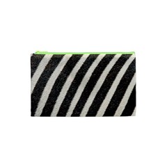 Zebra Zebra Pattern Zebra Fur Zebra Print Strip Cosmetic Bag (xs) by Azkajaya