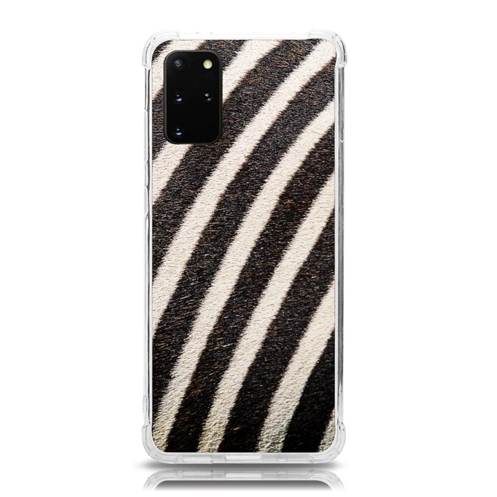 Zebra Zebra Pattern Zebra Fur Zebra Print Strip Samsung Galaxy S20 Plus 6.7 Inch TPU UV Case