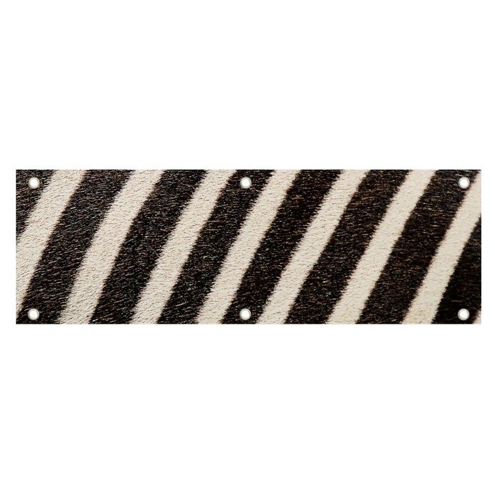 Zebra Zebra Pattern Zebra Fur Zebra Print Strip Banner and Sign 6  x 2 