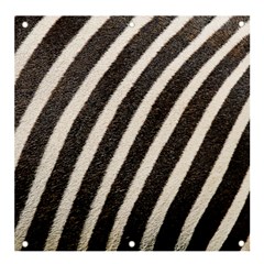 Zebra Zebra Pattern Zebra Fur Zebra Print Strip Banner And Sign 4  X 4  by Azkajaya