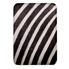 Zebra Zebra Pattern Zebra Fur Zebra Print Strip Rectangular Glass Fridge Magnet (4 pack)