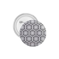 Halftone Tech Hexagons Seamless Pattern 1 75  Buttons by Ket1n9