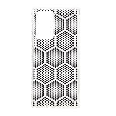 Halftone Tech Hexagons Seamless Pattern Samsung Galaxy Note 20 Ultra Tpu Uv Case