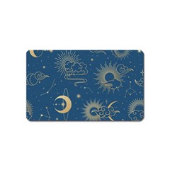 Seamless Galaxy Pattern Magnet (name Card) by Ket1n9