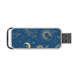 Seamless Galaxy Pattern Portable USB Flash (Two Sides) Front