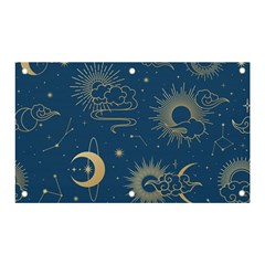 Seamless Galaxy Pattern Banner And Sign 5  X 3  by Ket1n9