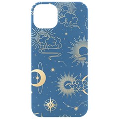 Seamless Galaxy Pattern Iphone 15 Pro Black Uv Print Pc Hardshell Case by Ket1n9