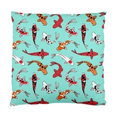 Pattern With Koi Fishes Standard Cushion Case (one Side) by Ket1n9