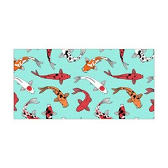 Pattern With Koi Fishes Yoga Headband by Ket1n9