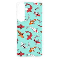 Pattern With Koi Fishes Samsung Galaxy S24 6 2 Inch Tpu Uv Case