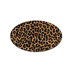 Tiger Skin Art Pattern Sticker Oval (10 Pack) by Ket1n9