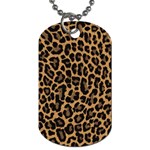 Tiger Skin Art Pattern Dog Tag (Two Sides) Front