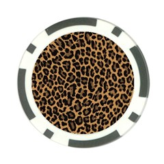 Tiger Skin Art Pattern Poker Chip Card Guard