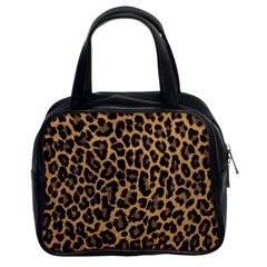 Tiger Skin Art Pattern Classic Handbag (two Sides) by Ket1n9