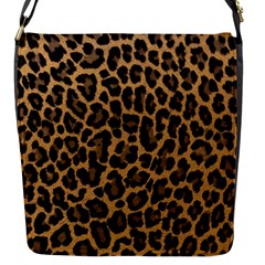 Tiger Skin Art Pattern Flap Closure Messenger Bag (s) by Ket1n9