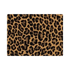 Tiger Skin Art Pattern Premium Plush Fleece Blanket (mini) by Ket1n9