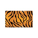 Tiger Skin Pattern Sticker Rectangular (10 pack) Front