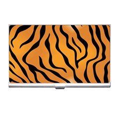 Tiger Skin Pattern Business Card Holder by Ket1n9