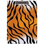 Tiger Skin Pattern A4 Acrylic Clipboard Front