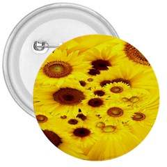 Beautiful Sunflowers 3  Buttons by Ket1n9