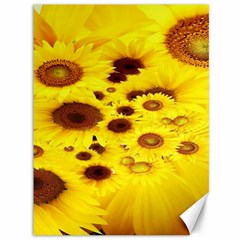 Beautiful Sunflowers Canvas 36  X 48  by Ket1n9