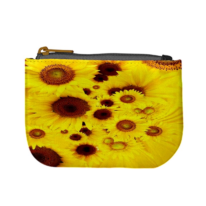 Beautiful Sunflowers Mini Coin Purse