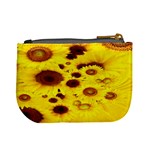 Beautiful Sunflowers Mini Coin Purse Back