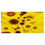 Beautiful Sunflowers Banner and Sign 6  x 3  Front