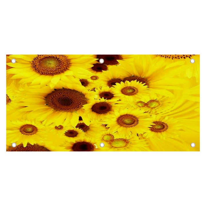 Beautiful Sunflowers Banner and Sign 6  x 3 