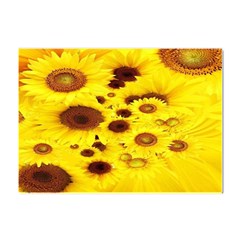 Beautiful Sunflowers Crystal Sticker (a4) by Ket1n9