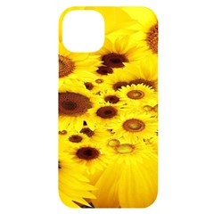 Beautiful Sunflowers Iphone 14 Plus Black Uv Print Case by Ket1n9