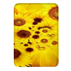 Beautiful Sunflowers Rectangular Glass Fridge Magnet (4 Pack) by Ket1n9