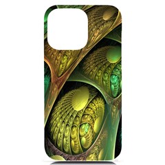 Psytrance Abstract Colored Pattern Feather Iphone 14 Pro Max Black Uv Print Case by Ket1n9