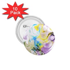 Watercolour Watercolor Paint Ink 1 75  Buttons (10 Pack) by Ket1n9