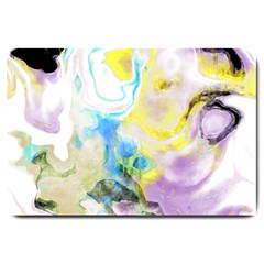 Watercolour Watercolor Paint Ink Large Doormat by Ket1n9