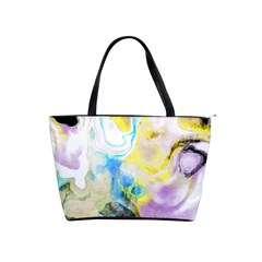 Watercolour Watercolor Paint Ink Classic Shoulder Handbag by Ket1n9