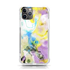 Watercolour Watercolor Paint Ink Iphone 11 Pro 5 8 Inch Tpu Uv Print Case by Ket1n9