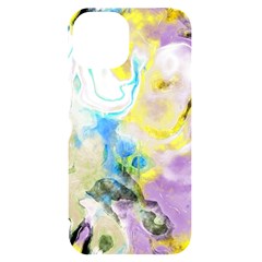 Watercolour Watercolor Paint Ink Iphone 14 Black Uv Print Case by Ket1n9