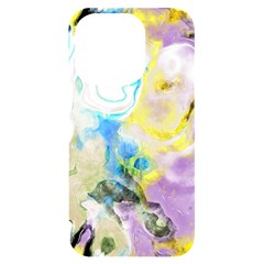 Watercolour Watercolor Paint Ink Iphone 14 Pro Black Uv Print Case by Ket1n9