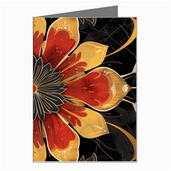 Pattern Decoration Background Greeting Card by Loisa77