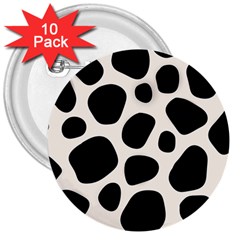 Background Pattern Texture Design 3  Buttons (10 Pack) 