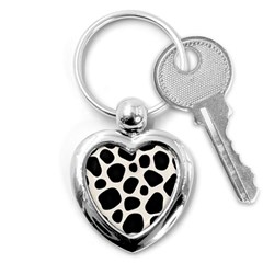 Background Pattern Texture Design Key Chain (heart)