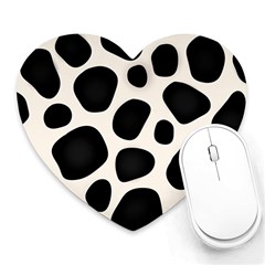 Background Pattern Texture Design Heart Mousepad