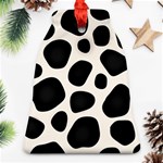 Background Pattern Texture Design Bell Ornament (Two Sides) Back