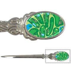 Golf Course Par Green Letter Opener by Loisa77